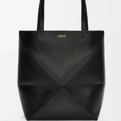 Loewe Puzzle fold 미디엄 퍼즐 폴드 토트 - 샤이니 카프스킨